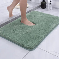 Ultra-Soft Microfiber Bath Rug - Non-Slip Comfort Mat for Bathrooms 4