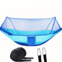 Ultralight Portable Camping Hammock with Mosquito Net - Ideal for Backpacking & Travel 7