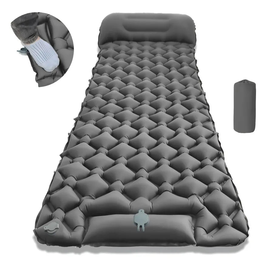Ultralight Self Inflating Camping Sleeping Pad with Built-in Pump & Eco-friendly Design 10