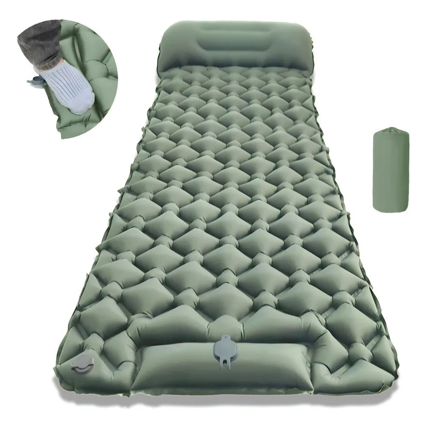 Ultralight Self Inflating Camping Sleeping Pad with Built-in Pump & Eco-friendly Design 11