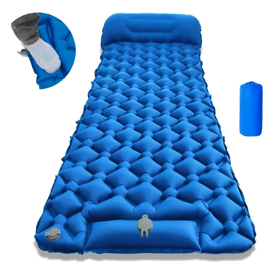 Ultralight Self Inflating Camping Sleeping Pad with Built-in Pump & Eco-friendly Design 7