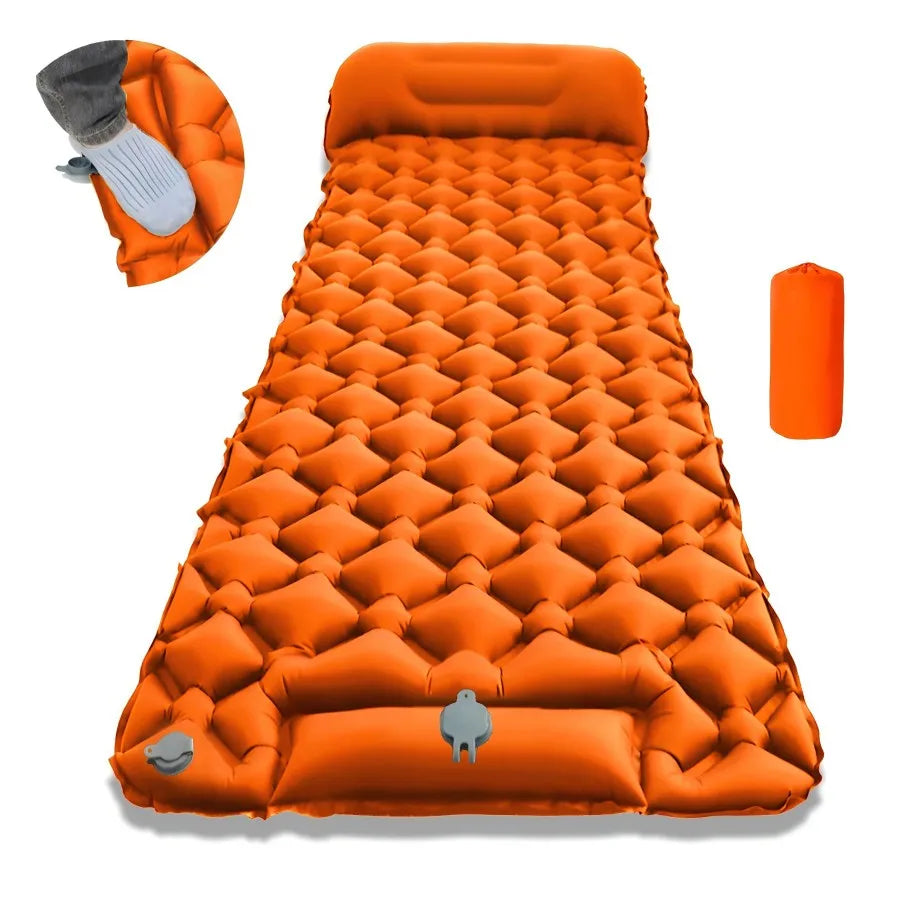 Ultralight Self Inflating Camping Sleeping Pad with Built-in Pump & Eco-friendly Design 9