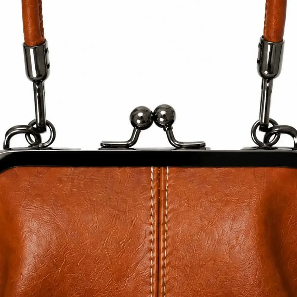 SNAPELIA – Borsa a tracolla con chiusura a bacio per portare con sé tutto il necessario ogni giorno senza sforzo
