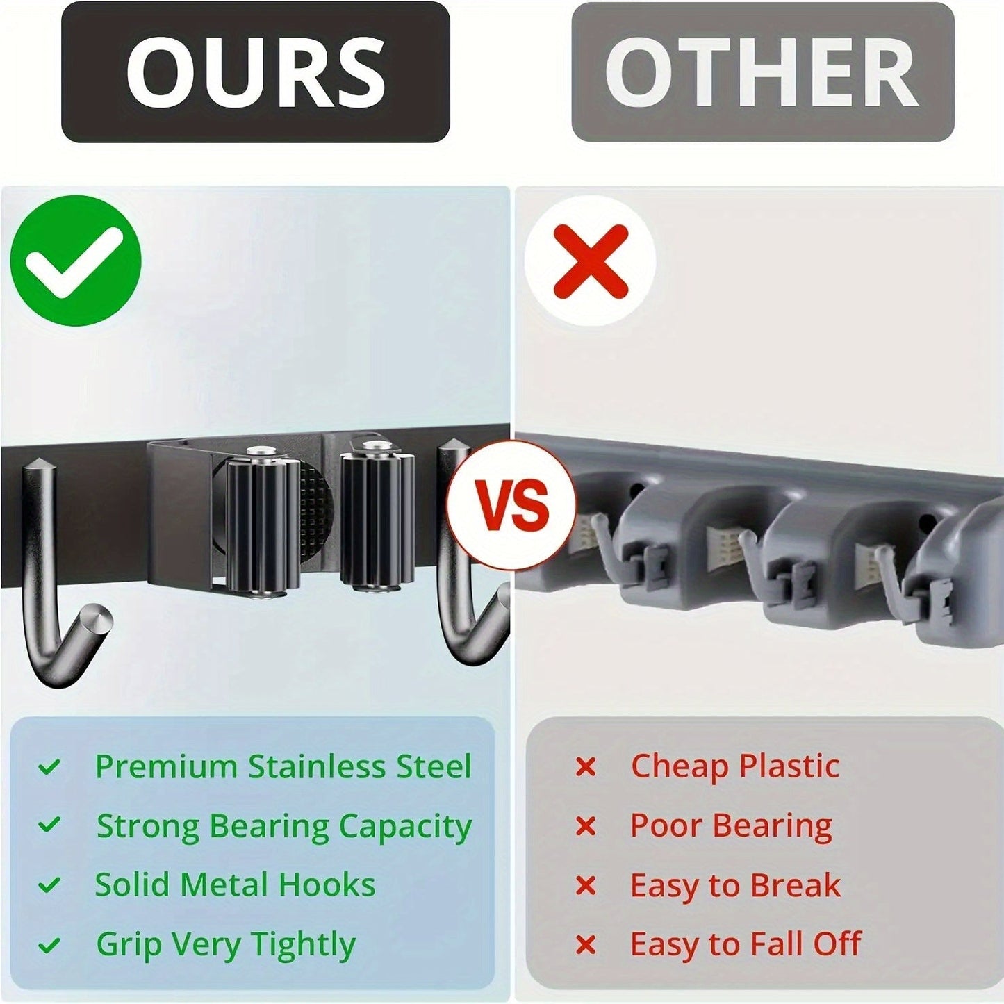 UtilityPro - Space-Saving Rust-Resistant Wall Organizer Shelf 3