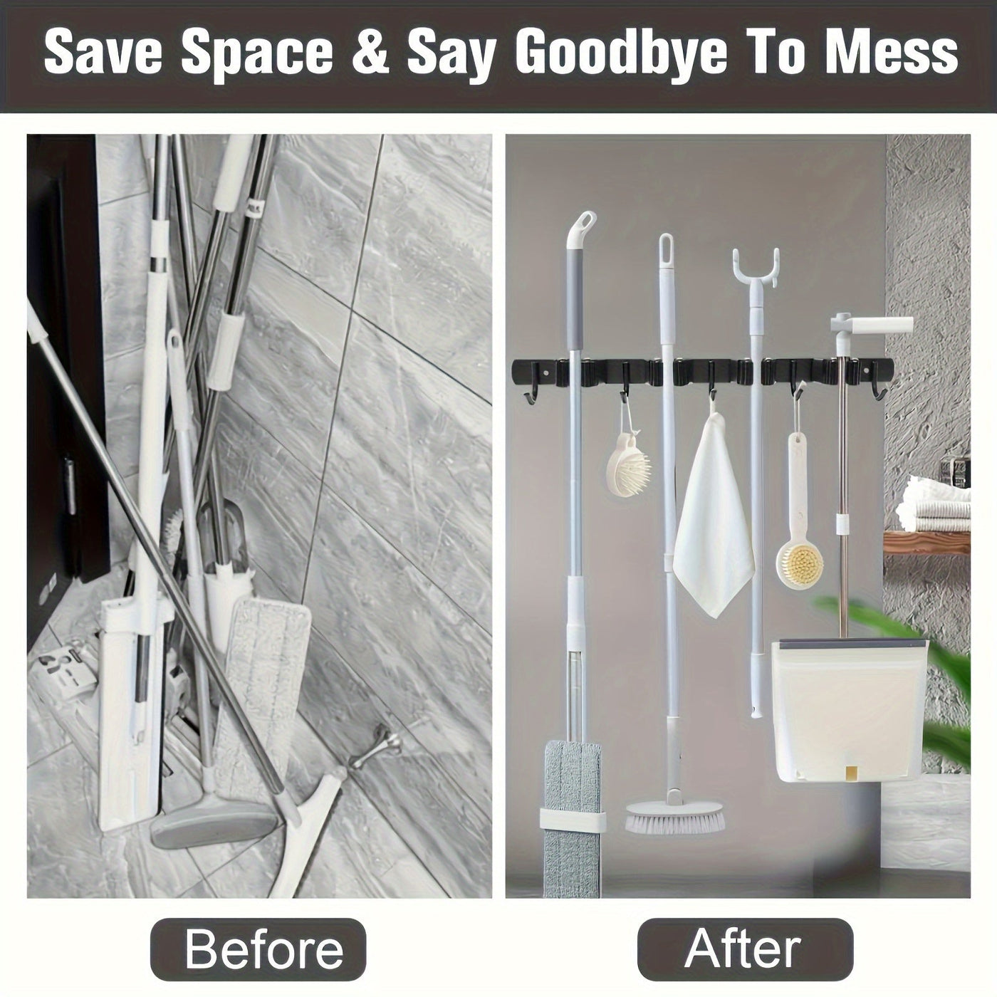 UtilityPro - Space-Saving Rust-Resistant Wall Organizer Shelf 4