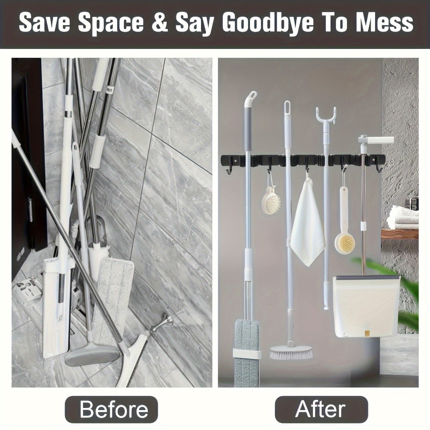 UtilityPro - Space-Saving Rust-Resistant Wall Organizer Shelf 4