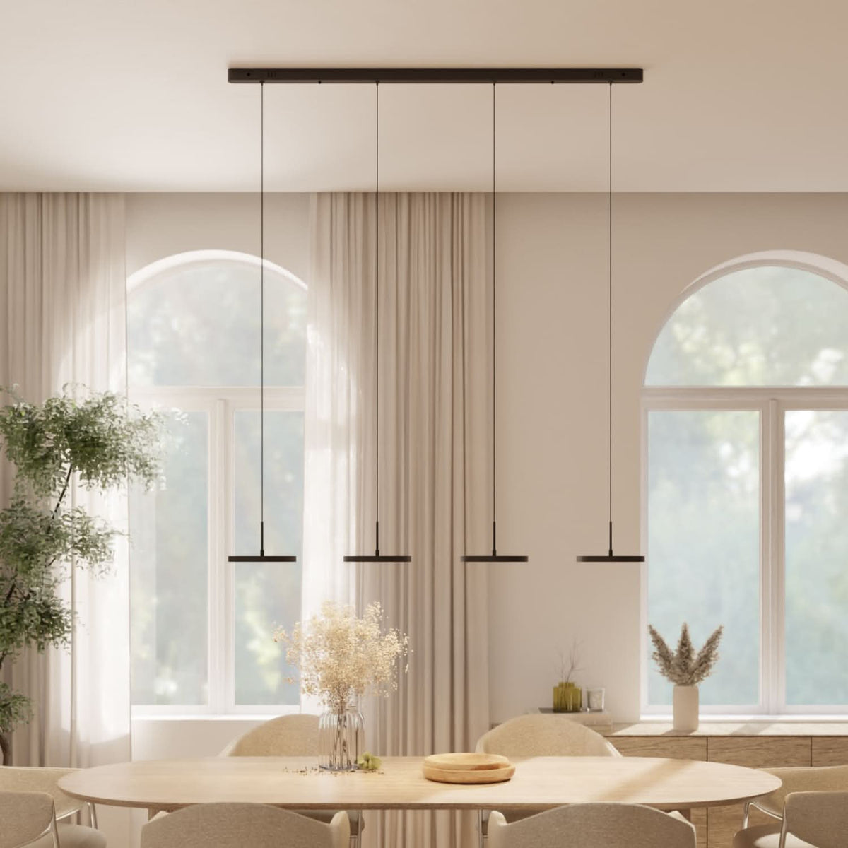 SOLENDRA – Dimmable Ceiling Light for Refined Interior Ambiance