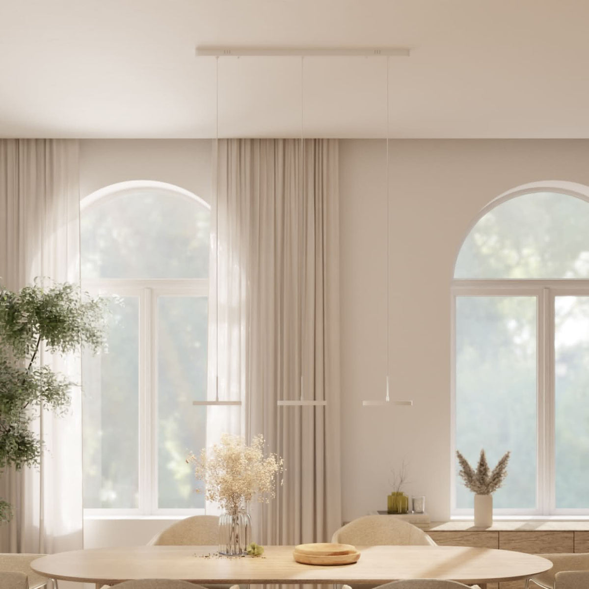 SOLENDRA – Dimmable Ceiling Light for Refined Interior Ambiance