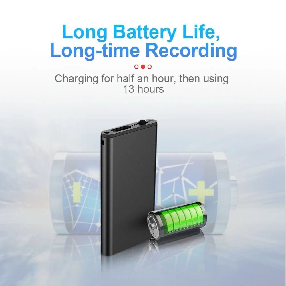 VoiceNote Mini - Voice Activated Recorder with 32GB Storage & Clear Audio 5