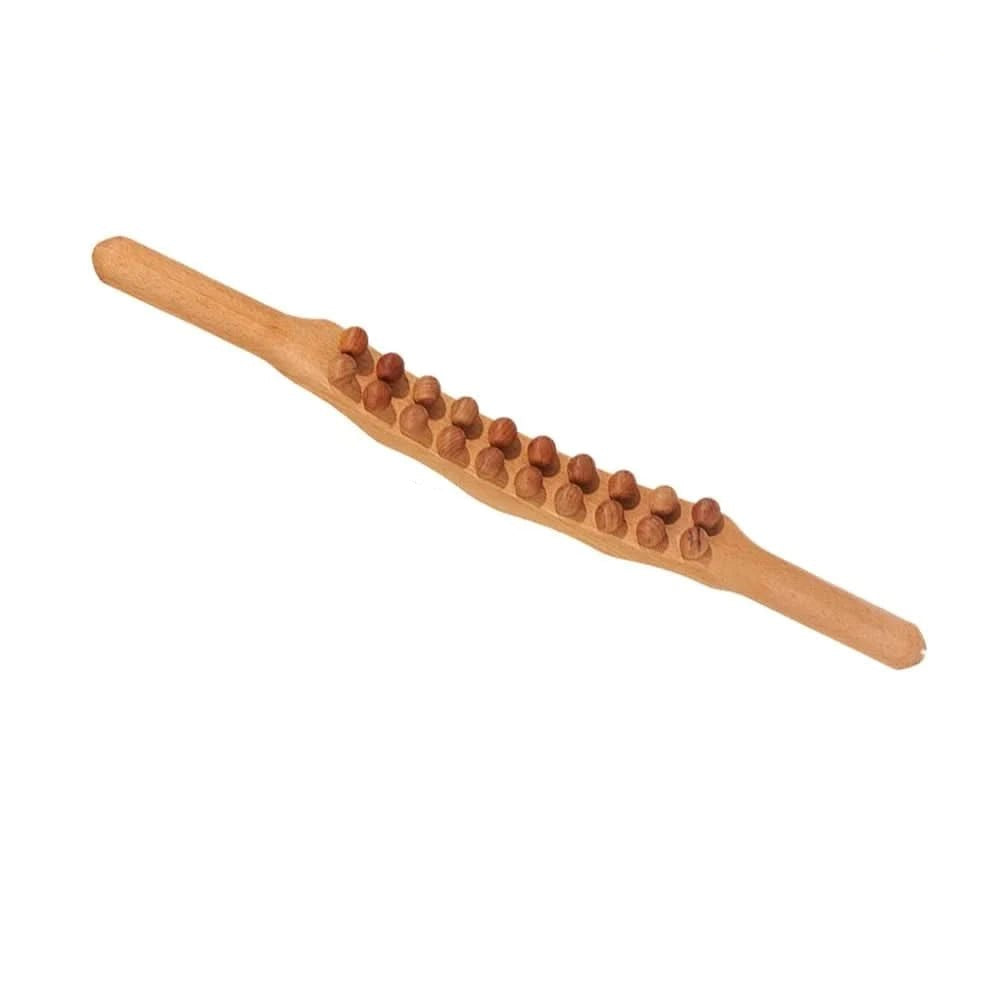 WOOLEASE – Gua Sha Massage Stick made of Natural Wood 8