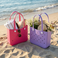 Waterproof Beach Tote Bag for Women - Durable EVA with Ventilation Holes 4