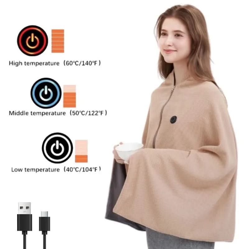 TOASTCLOAK – Wearable Heated Blanket for Convenient Personal Warmth