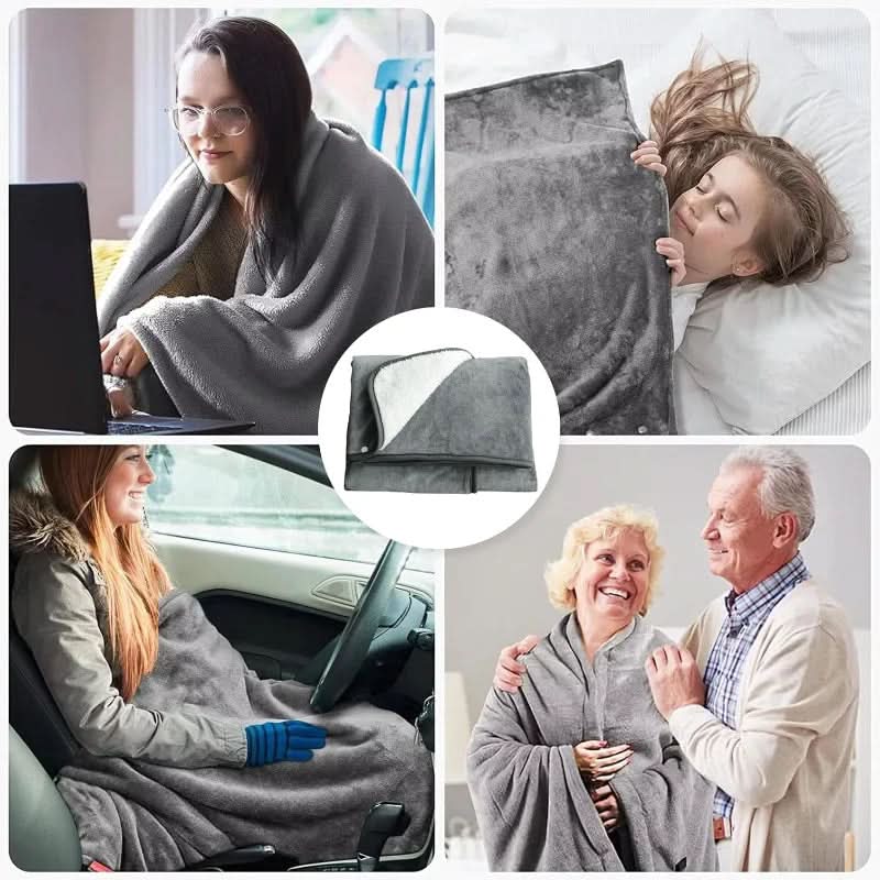 TOASTCLOAK – Wearable Heated Blanket for Convenient Personal Warmth