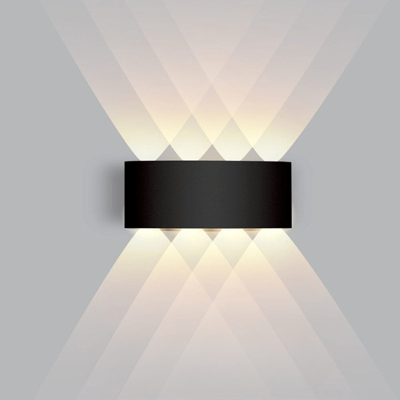 YARDGLOW Outdoor Wall Light - Energy-Efficient Waterproof LED Sconce for Exterior Use 15