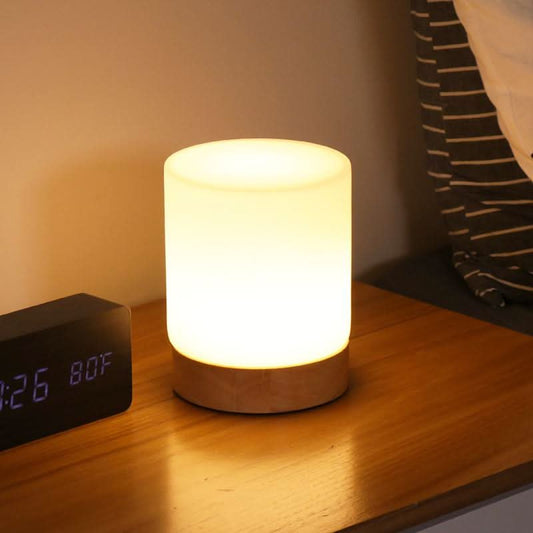GLOWTACIXA – Dimmable Table Lamp for Elegant Bedside Lighting