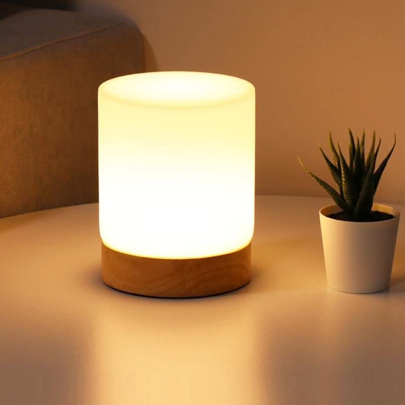 GLOWTACIXA – Dimmable Table Lamp for Elegant Bedside Lighting