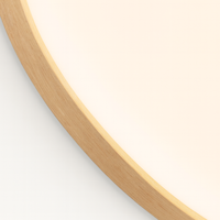 ZenAura - Modern LED Ceiling Lamp with Natural Wood and Metal Design 2