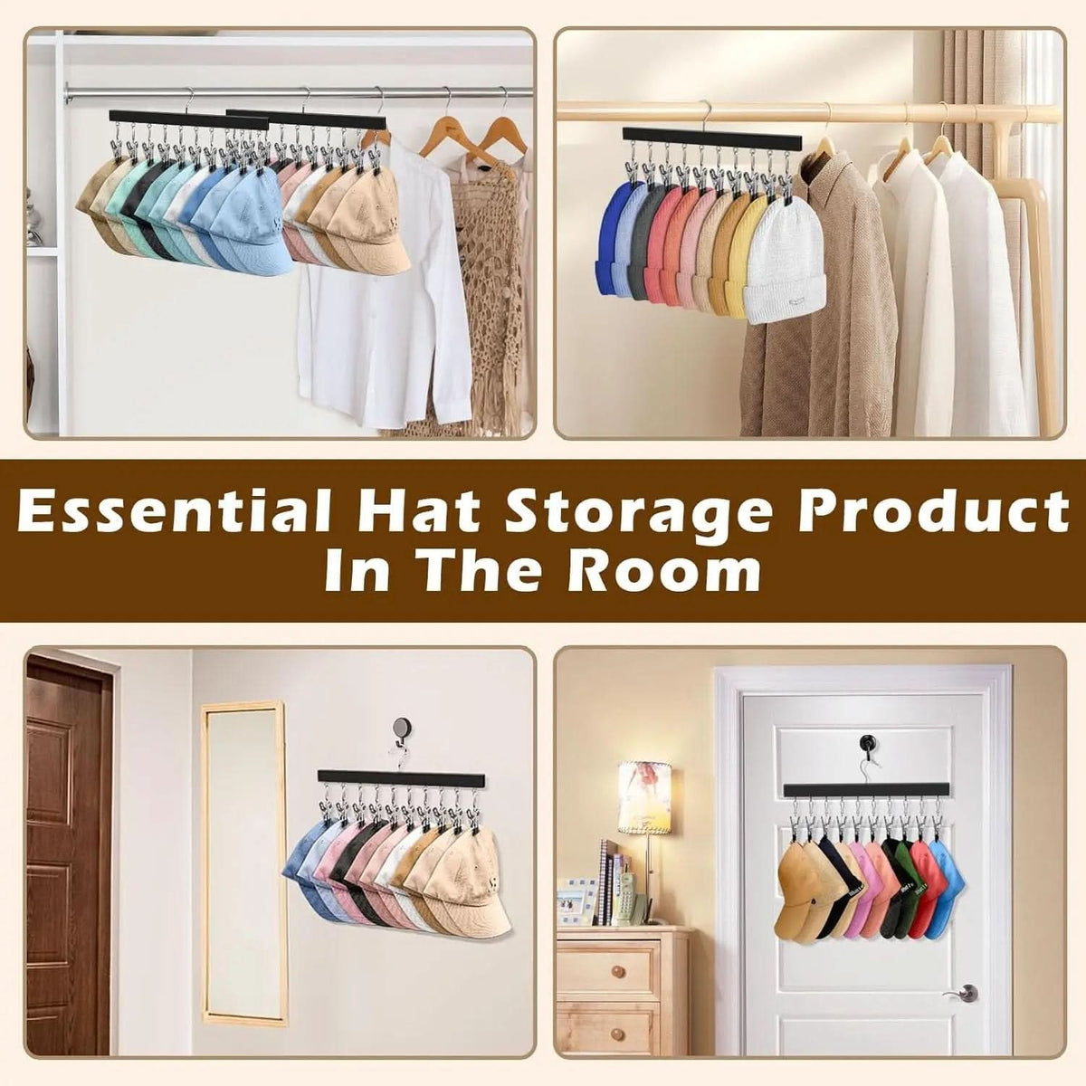 HATKEEPER – Hat Organizer for Organized Home Display