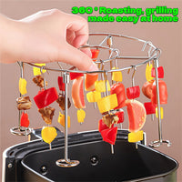 GRILLTOWER – Stainless Steel Vertical Skewer Rack Set