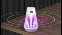 ZAPFLOW – Cordless Mosquito Zapper with Hanging Hook Design