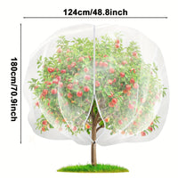 ORCHARDLIVA – Protective Garden Net with Secure Drawstring Design
