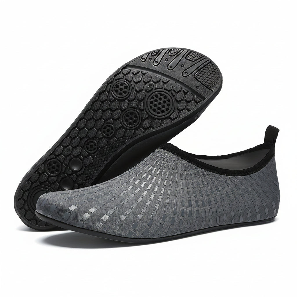 AQUAFLOW – Quick-Dry Water Shoes with Non-Slip Sole for Beach & Swimming