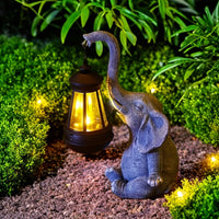 ELEGLOW – Solar Elephant Lantern Garden Light