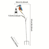 HUMMIGLOW – Solar Hummingbird Lantern Garden Hanging Light