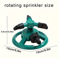 SPRINKLIVA – 360° Rotating Garden Sprinkler for Lawn Irrigation