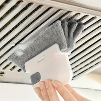CREVICLEAN – Handheld Multi-Surface Cleaning Brush with Grooves & Crevice Tool