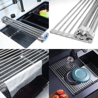 ROLLSINK – Stendibiancheria in acciaio inox arrotolabile