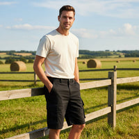 RUGGAREX – Pantaloncini Cargo da Uomo Leggeri con Tasche Multiple Casual