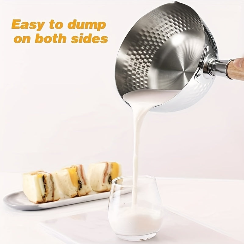 TOKYOVAULT – Elegant Stainless Steel Skillet for Versatile Cooking