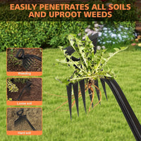 ROOTFLOW – Carbon Steel Manual Weeder for Root Removal