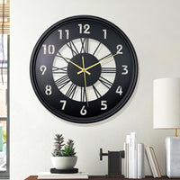 Ironvale Silent Round Iron Wall Clock