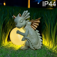 DINOGLOW – Solar Meditation Dinosaur Statue Light
