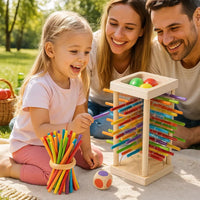 BALANIXA – 3-in-1 Stacking Toy for Coordination and Concentration