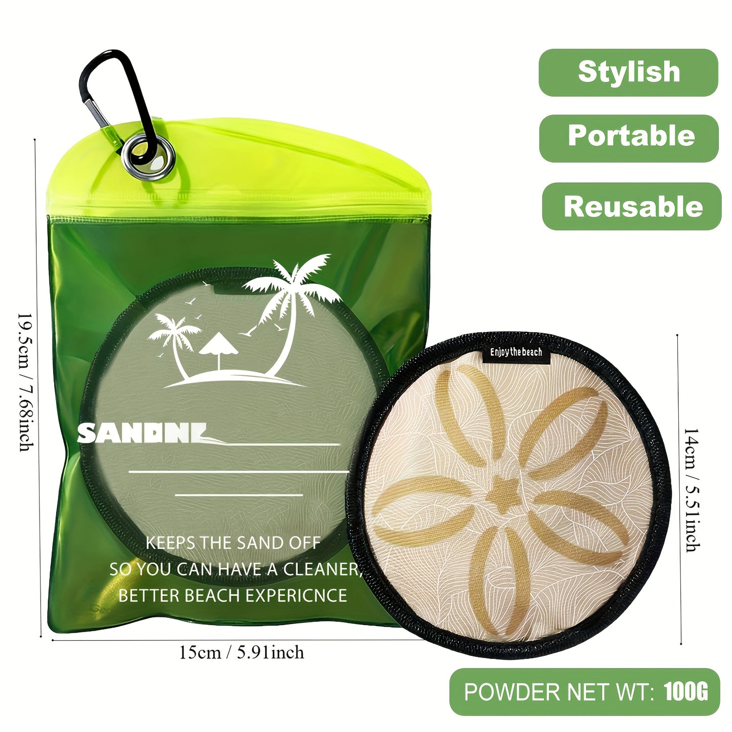 COASTNEST – Beach Sand Remover Essentials for Travel & Outdoor Fun