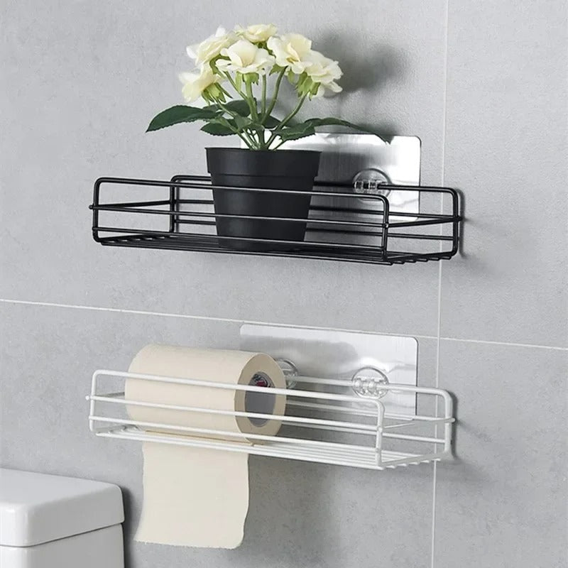 IRONOVA – Metal Wall Mounted Bathroom Shelf Organizer