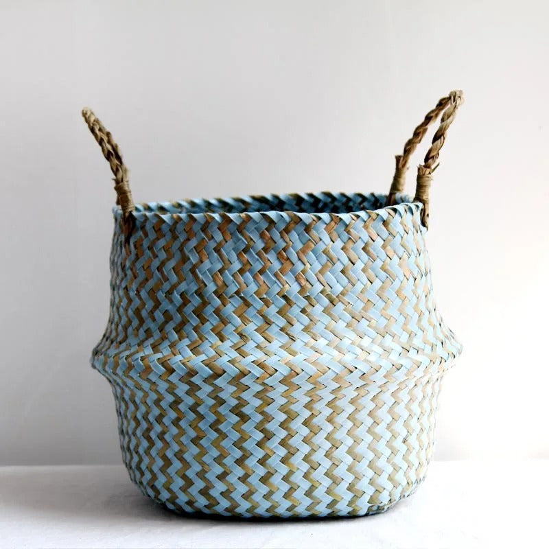 NATURWEAVE – Wicker Storage Basket Boho Organizer
