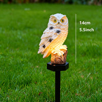 OWLGLOW – Solar LED Owl Garden Statue Light