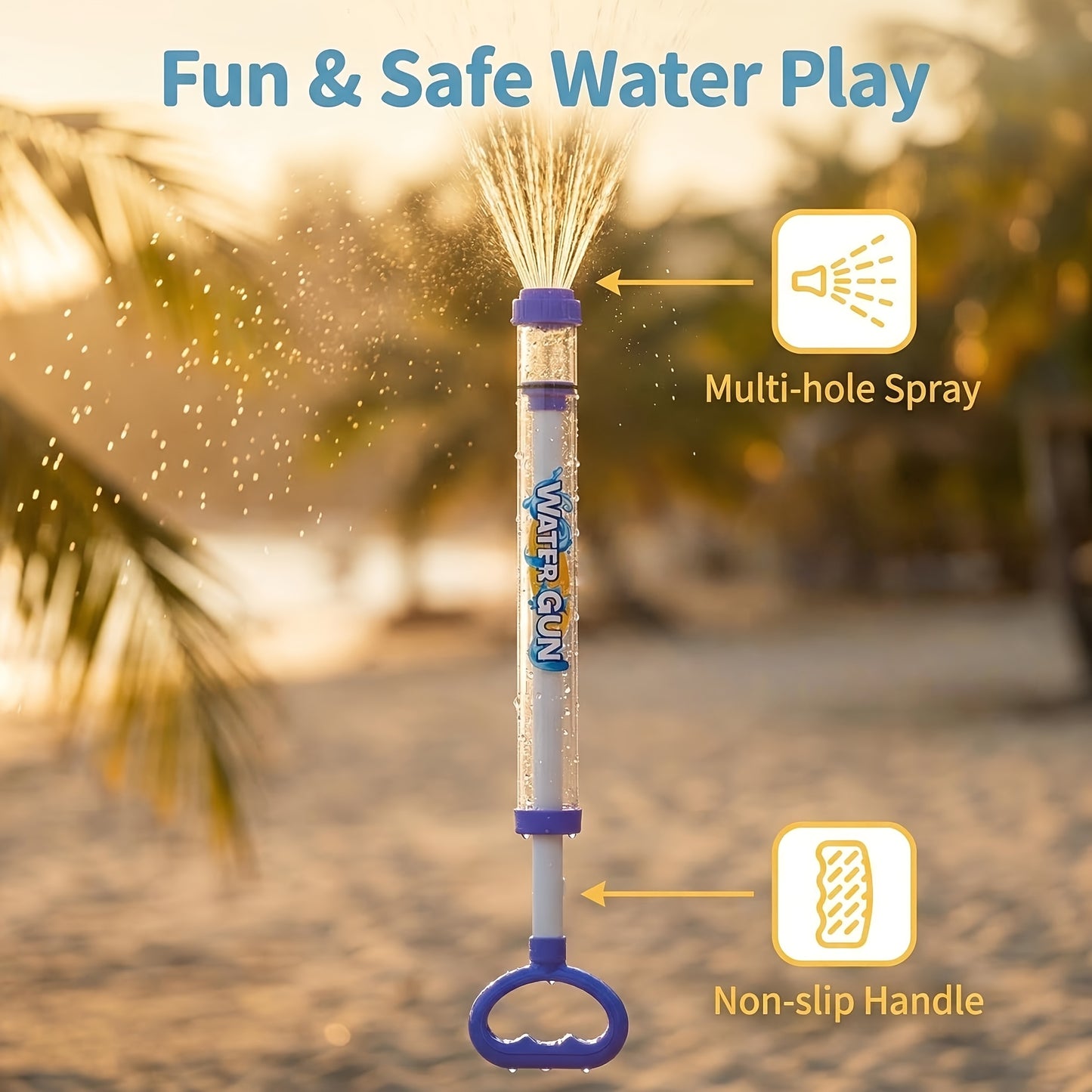 OUTDOORFLOW – Pull-Out Water Spray Toy for Backyard Cooling Fun