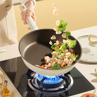 HEALTHFLOW – PFOA-Free Stainless Steel Skillet for Healthy Cooking