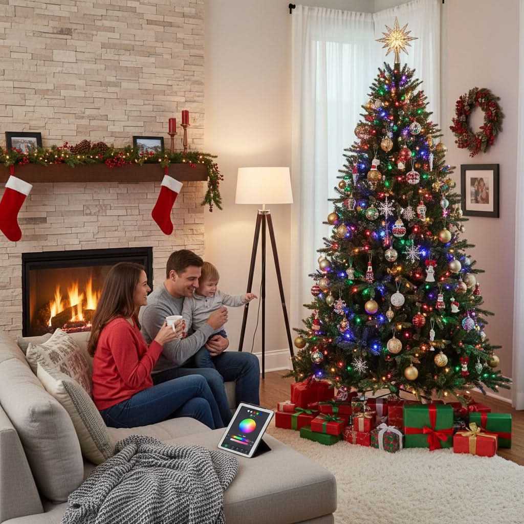FIRGLOW – Pre-Lit Christmas Tree for Easy Festive Styling