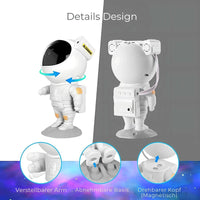STELLAPILOT – Astronautprojektorlampe med stjernehimmel til magisk glød i rummet
