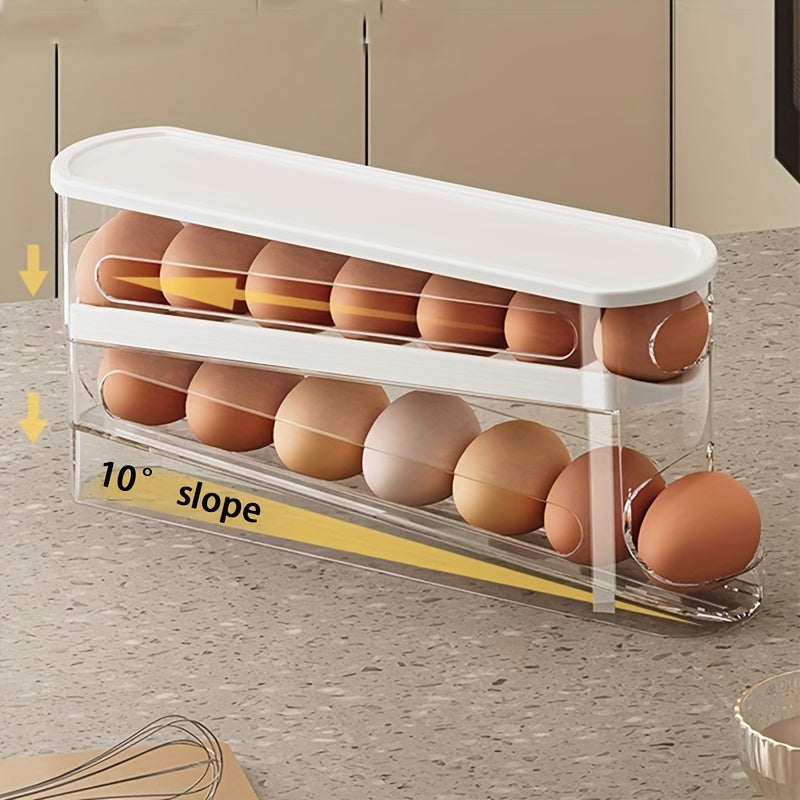 EGGLO – Refrigerator Door Egg Storage Box for Space-Saving Kitchen Organization