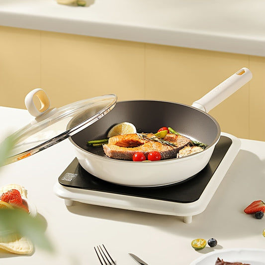 HEALTHFLOW – PFOA-Free Stainless Steel Skillet for Healthy Cooking