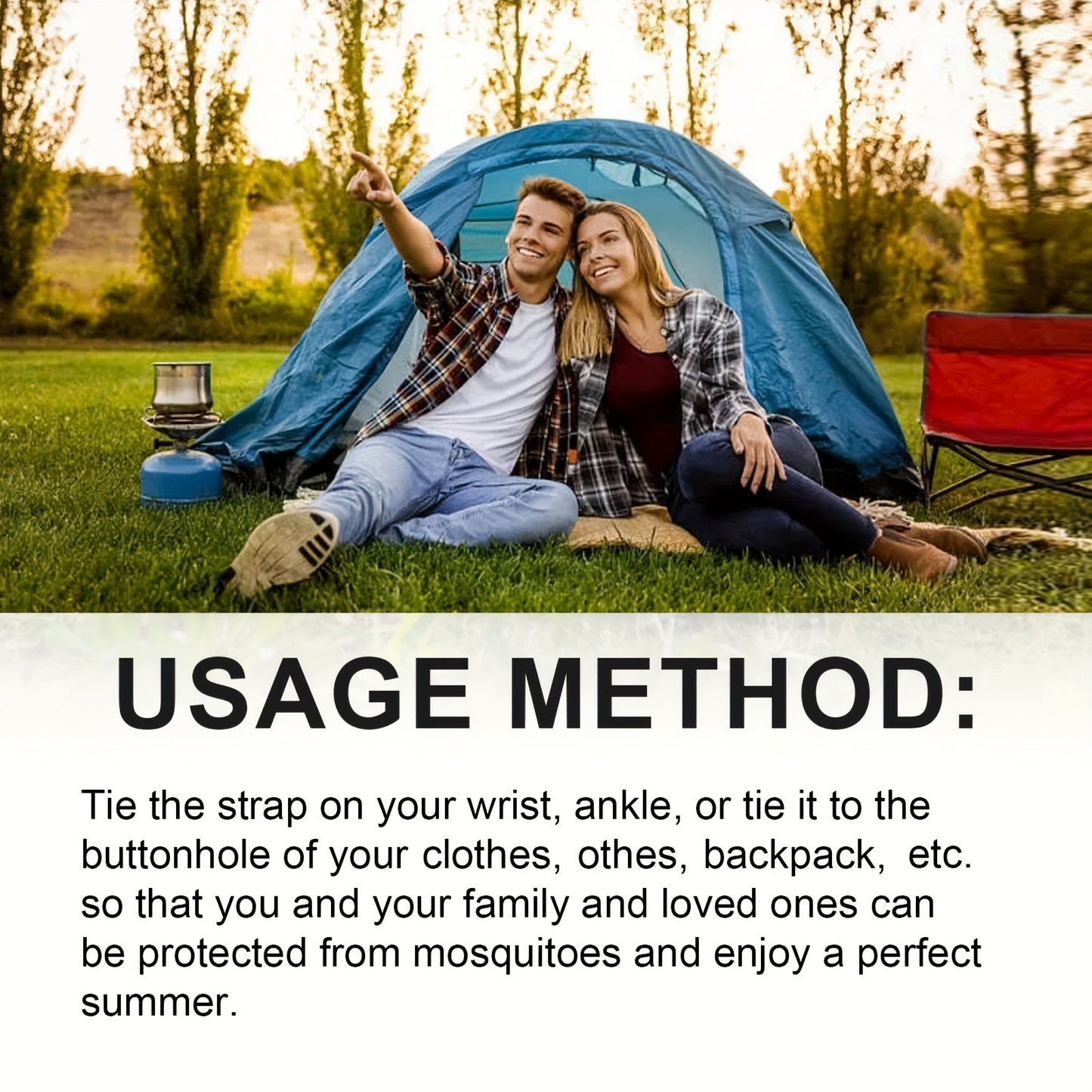 SUMMERFLOW – Unisex Mosquito Repellent Watch Style Bracelet