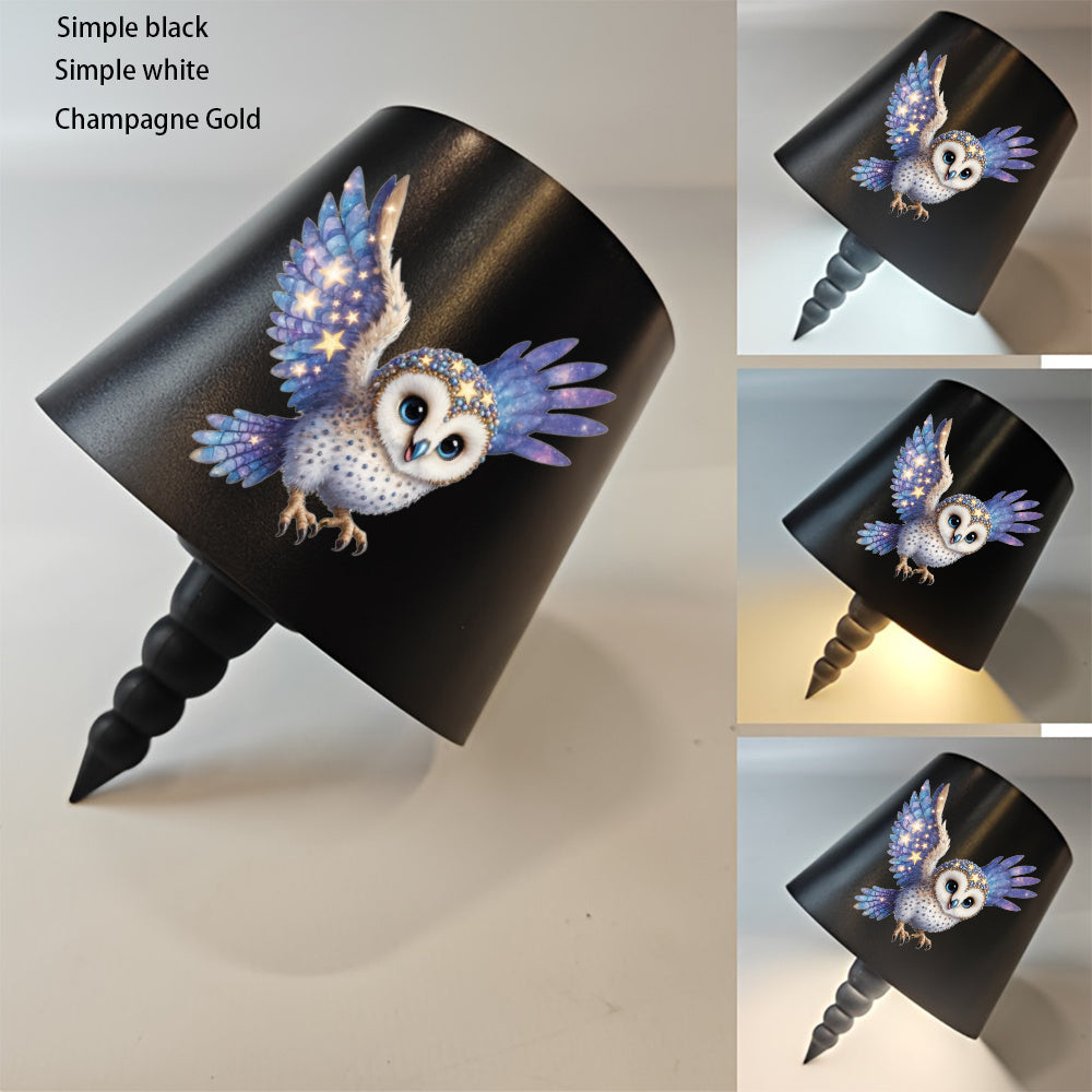 OWLYGLOW – Multifunctional LED Bottle Table Lamp with Owl Design