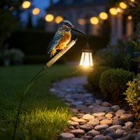 HUMMIGLOW – Solar Hummingbird Lantern Garden Hanging Light